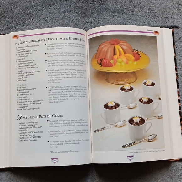 Hershey's Chocolate Lover's Cookbook, 1993, 175+ Recipes, Desserts Holid… - Picture 11 of 13
